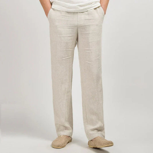 COMO Straight Linen Pants