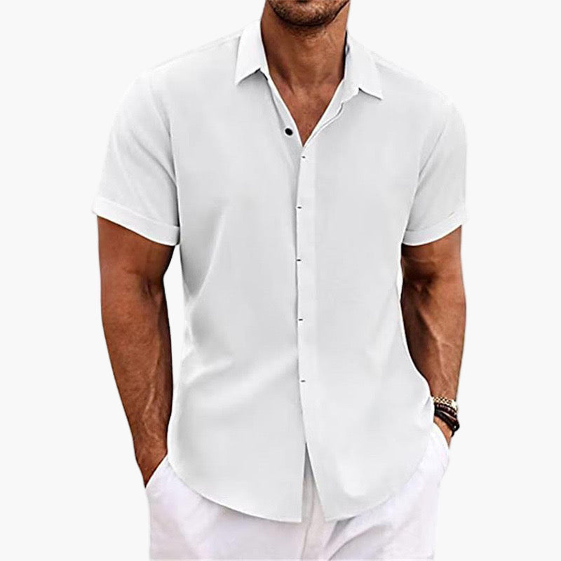 MIAMI Short Sleeve Linen Shirt
