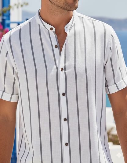 ANTIBES Summer Cotton Shirt
