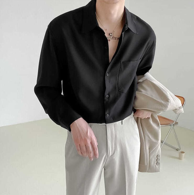 SEOUL Old Money Casual Shirt