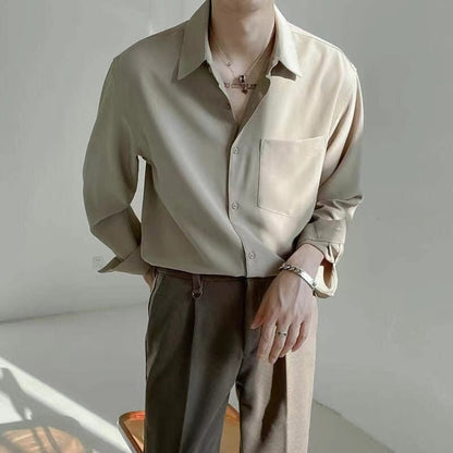 SEOUL Old Money Casual Shirt